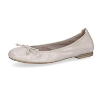 CAPRICE 9-22108-42, Bailarina Mujer, Blanco y Naranja, 39 EU