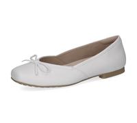 CAPRICE 9-22109-46 - Bailarinas para Mujer, Color Blanco, Talla 39 EU