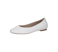 CAPRICE 9-22111-44, Bailarina Mujer, Color Blanco, 37.5 EU