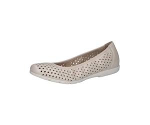 CAPRICE 9-22114-44, Bailarina Mujer, Blanco Roto Perla, 36 EU