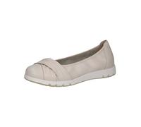 CAPRICE 9-22118-44, Bailarina Mujer, Nappa Blanco Roto, 40 EU