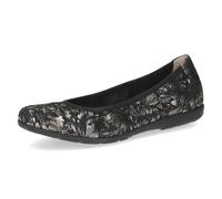 CAPRICE 9-22150-42 - Bailarinas para Mujer, Color Negro/Gris