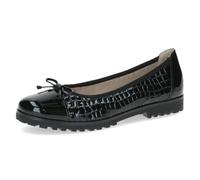 CAPRICE 9-22150-45 - Bailarinas para Mujer, Color Negro (cocodrilo), Talla 37 EU, Black Croco, 37 EU