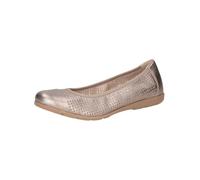 CAPRICE 9-22151-42 - Bailarinas para Mujer, Color Gris Pardo metálico, Talla 39 EU