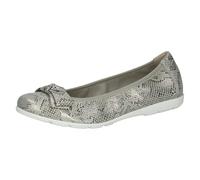 Caprice 9-22153-42 - Bailarinas para Mujer, Color Gris Serpiente DEE, 37 EU