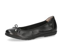 CAPRICE 9-22154-42, Bailarina Mujer, Tejido Suave de Color Negro, 37 EU