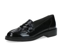 CAPRICE 9-24206-41, Mocasín para Mujer, Negro (Black Naplak), 37.5 EU