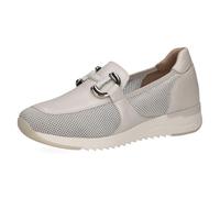 CAPRICE 9-24536-42, Mocasín Mujer, White Lt Gold, 40 EU