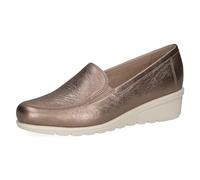 CAPRICE 9-24708-42, Mocasín Plano Mujer, Gris Pardo metálico, 41 EU