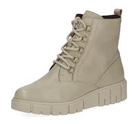 CAPRICE 9-25207-41, Botines planos Mujer, Beige (Ecru Nappa), 40 EU