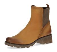 CAPRICE 9-25227-41, Bota a la altura de la pantorrilla para Mujer, Amarillo (Curry Nubuc), 41 EU
