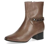 CAPRICE 9-25311-41, Botines de tacón con cordones para Mujer, Marrón (Taupe Nappa), 36 EU