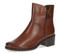 CAPRICE 9-25314-41, Botines de tacón con cordones para Mujer, Marrón (Cognac Nappa), 38 EU