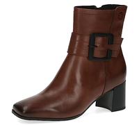 CAPRICE 9-25315-41, Botines de tacón con cordones para Mujer, Marrón (Cognac Nappa), 37 EU
