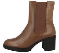 CAPRICE 9-25325-41, Botines de tacón con cordones para Mujer, Marrón (Cognac Nappa), 42 EU