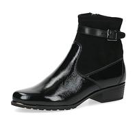 CAPRICE 9-25333-41, Botines de tacón con cordones para Mujer, Negro (Black Comb), 36 EU