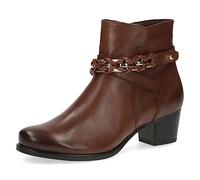 CAPRICE 9-25336-41, Botines de tacón con cordones para Mujer, Marrón (Cognac Nappa), 38.5 EU