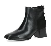 CAPRICE 9-25343-41, Botines de tacón con cordones para Mujer, Negro (Black Comb), 36 EU