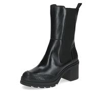 CAPRICE 9-25400-41, Botines de tacón con cordones para Mujer, Negro (Black Comb), 40 EU