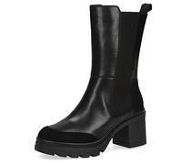 CAPRICE 9-25400-41, Botines de tacón con cordones para Mujer, Negro (Black Comb I), 38 EU