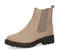 CAPRICE 9-25419-41, Botines planos para Mujer, Beige (Sand Suede), 37 EU
