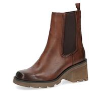 CAPRICE 9-25425-41, Botines de tacón con cordones para Mujer, Marrón (Cognac Nappa), 39 EU