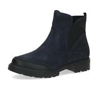 CAPRICE 9-25451-41, Botines planos para Mujer, Azul (Ocean Suede), 39 EU