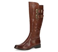 CAPRICE 9-25501-41, Botas planas para Mujer, Marrón (Cognac Nappa), 38.5 EU
