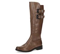 CAPRICE 9-25501-41, Botas planas para Mujer, Marrón (Taupe Nappa), 36 EU
