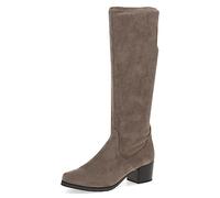 CAPRICE 9-25506-41, Botas planas para Mujer, Marrón (Cafe Stretch), 40.5 EU