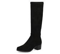 CAPRICE 9-25506-41, Botas planas para Mujer, Negro (Black Stretch), 38 EU