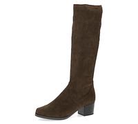 CAPRICE 9-25506-41, Botas planas para Mujer, Verde (Khaki Stretch), 40 EU
