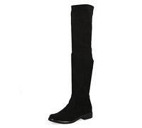 CAPRICE 9-25510-41, Sobre la rodilla con tacón para Mujer, Negro (Black Stretch), 41 EU