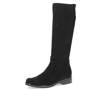 CAPRICE 9-25512-41, Botas planas para Mujer, Negro (Black Stretch), 37.5 EU