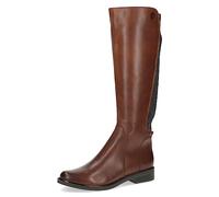CAPRICE 9-25513-41, Botas planas para Mujer, Marrón (Cognac Comb), 37 EU