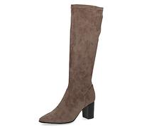 CAPRICE 9-25520-41, Botas tacón para Mujer, Marrón (Taupe Stretch), 38 EU