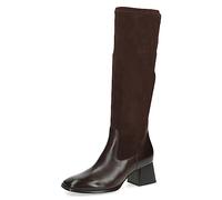 CAPRICE 9-25527-41, Botines de tacón con cordones para Mujer, Marrón (Dk Brown Comb), 39 EU