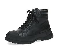 CAPRICE 9-26200-41, Botines de tacón con cordones para Mujer, Negro (Black Nappa), 38 EU