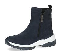 CAPRICE 9-26204-41, Botines planos con cordones para Mujer, Azul (Ocean Suede), 37 EU