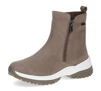 CAPRICE 9-26204-41, Botines planos con cordones para Mujer, Marrón (Mud Suede), 38 EU