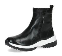 CAPRICE 9-26204-41, Botines planos con cordones para Mujer, Negro (Black Nappa), 41 EU