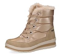 CAPRICE 9-26226-41, Botines planos con cordones con forro cálido para Mujer, Marrón (Mud Comb), 41 EU