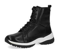 CAPRICE 9-26259-41, Botines planos con cordones para Mujer, Negro (Black Nappa), 40 EU