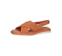 CAPRICE 9-28102-42, Sandalias Mujer, Ante Naranja, 39 EU