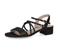 CAPRICE 9-28201-42, Sandalias Planas Mujer, Color Negro, 40 EU