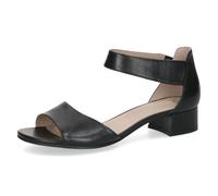 CAPRICE 9-28212-42, Sandalia con talón Mujer, Color Negro, 42 EU