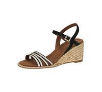 CAPRICE Mujer 9-28305-42, Sandalias con cuña, Black Blk Met, 38 EU