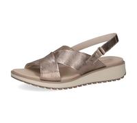 CAPRICE 9-28703-42, Sandalias Mujer, Gris Topo, 38 EU