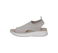CAPRICE 9-28706-42, Sandalias Mujer, Lt Grey Knit, 40 EU