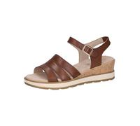 CAPRICE 9-28711-44, Sandalias Mujer, Cognac Nappa, 39 EU